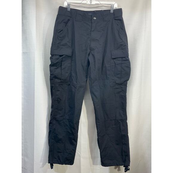 5.11 Tactical Men’s Tactical Pants Ripstop Cargo Black Size Large - Picture 2 of 5